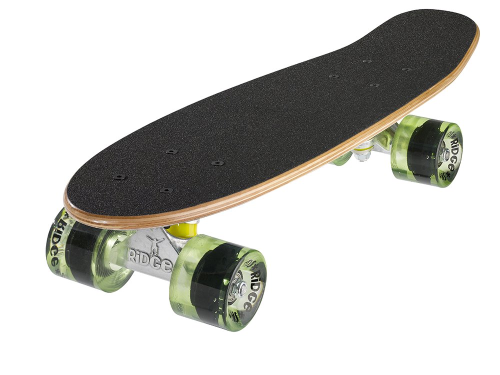 Ridge Skateboards Bois Mini Cruiser Board, Original, Complet, 55cm