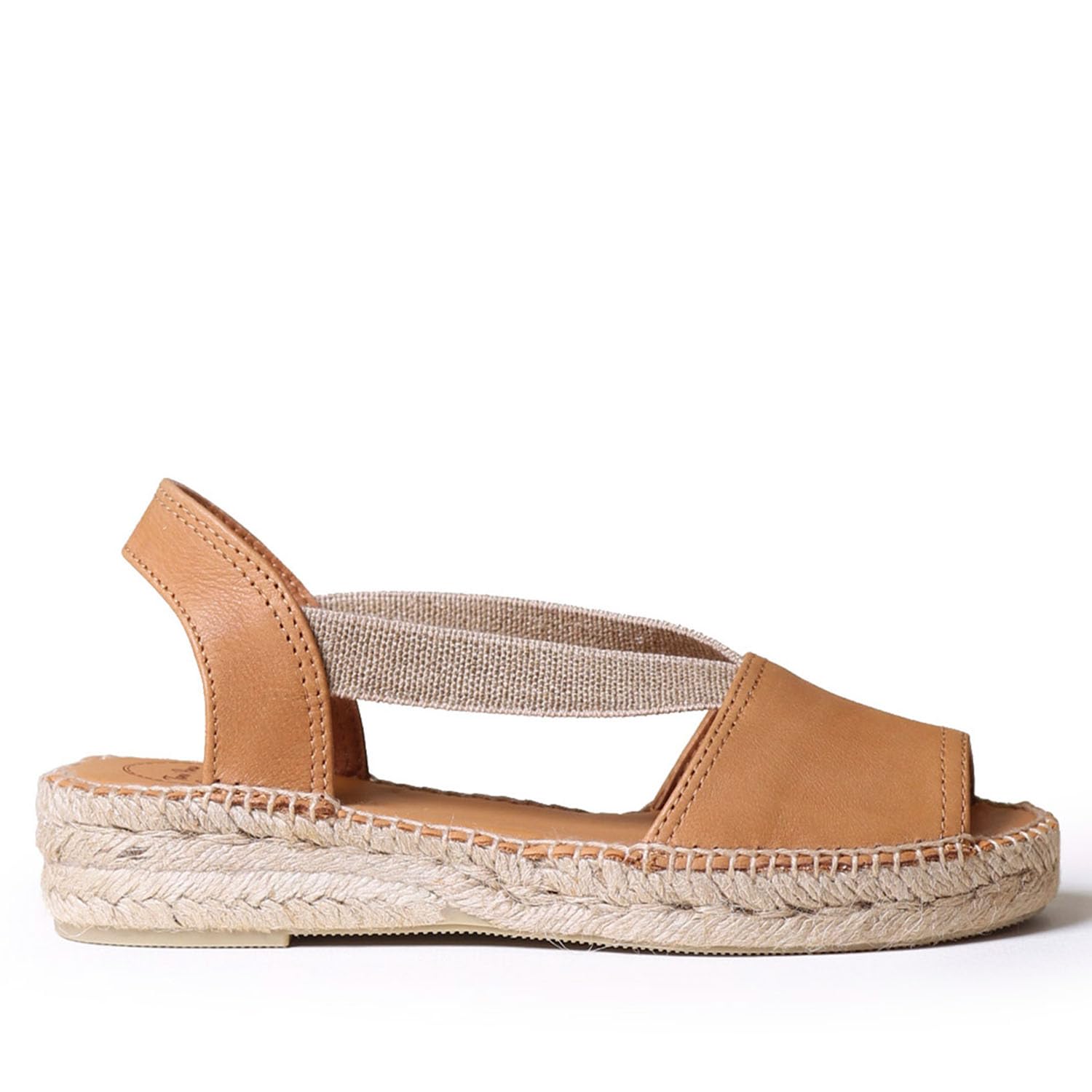 TONI PONS ETNA - Espadrille pour Femmes dans des Tons Unis de en Cuir.