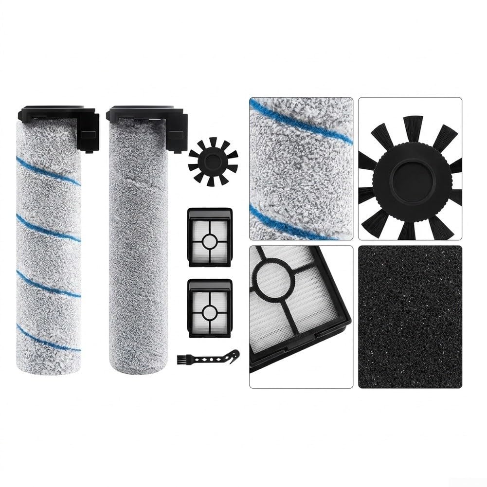 Kit Cepillo Lateral para filtro Rowent para x-clean 2 Kit Cepillo