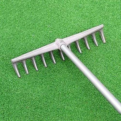 BTOIASYHF Golf Sand Trap Rakes, Golf Sand Bunker Rake, All-Aluminum Golf Rake Lawn Organizer Tool Kit Suitable for Beach Golf Courses, High Jump and Flat. - Image 3