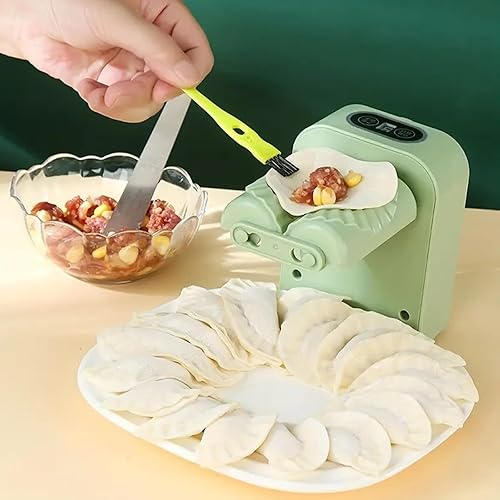 Miniatura 3 de Máquina eléctrica para hacer albóndigas, máquina automática de albóndigas, ajustable y fácil de operar, con cuchara y cepillo, máquina eléctrica de