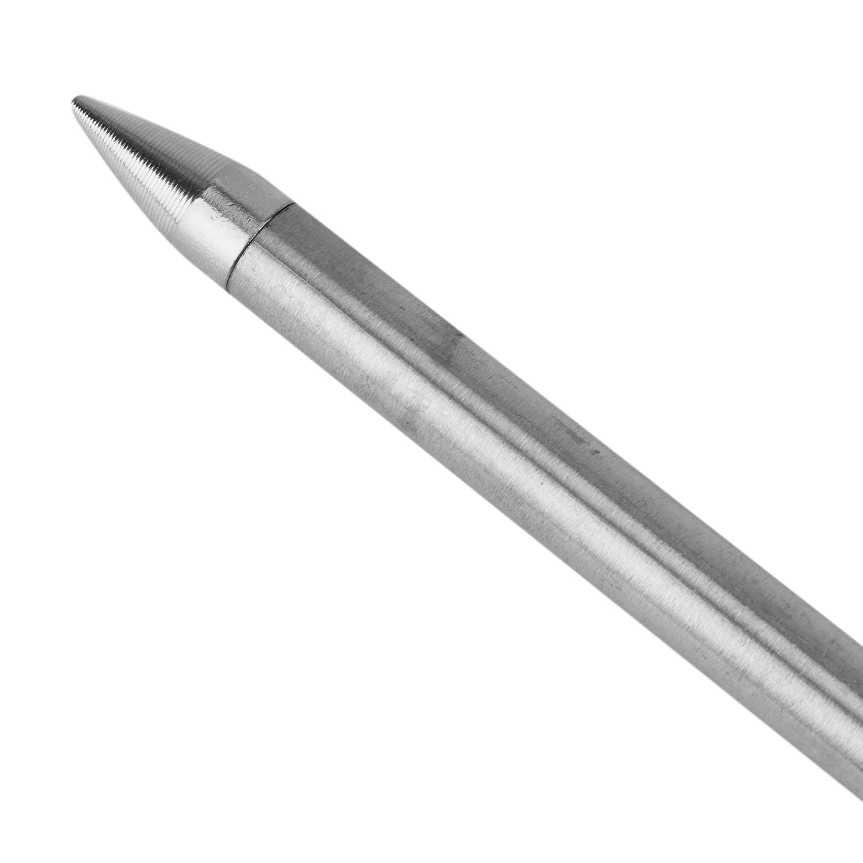 Angeln Bankstick Edelstahl, Konische Spitze, Verstellbar 50-100 cm