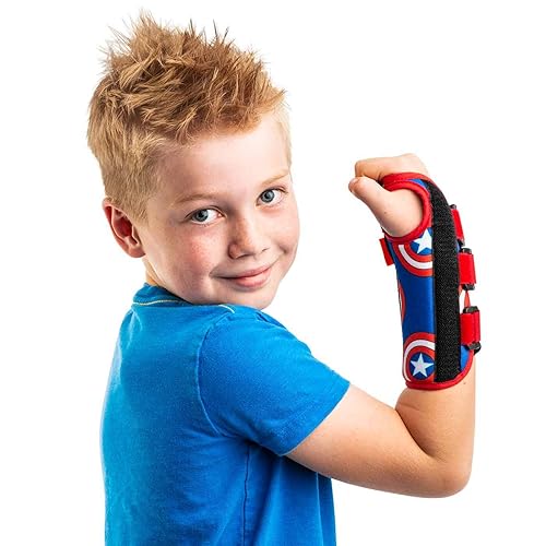Miniatura 6 de DonJoy Advantage - Muñequera cómoda para jóvenes y niños con Marvels Capitán América, Spider-Man para ayudar a las tensiones de esguinces y apoyar