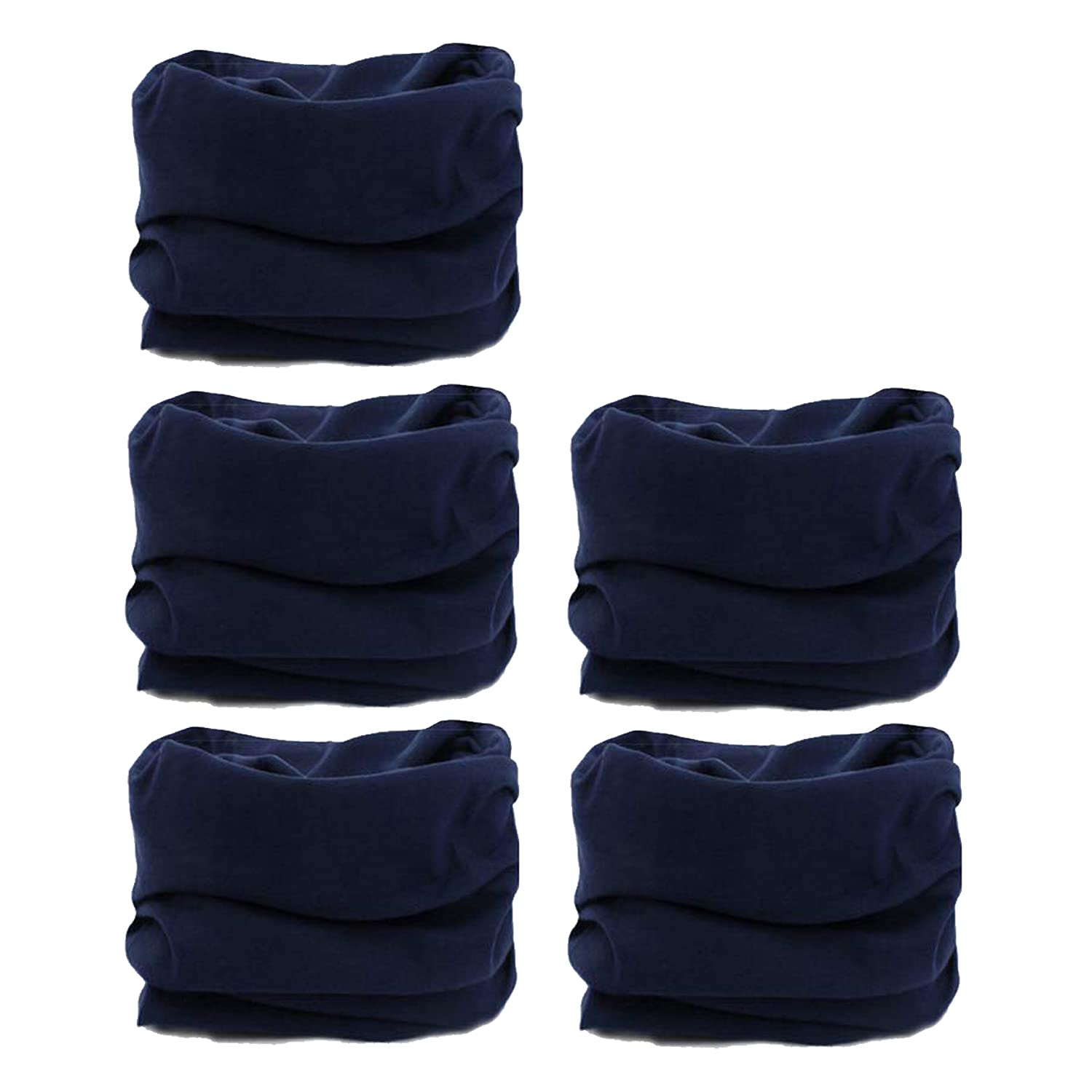 Mens Head Cover Band Bandana Stretch Hair Style Japanese 5 Navy b-image-47