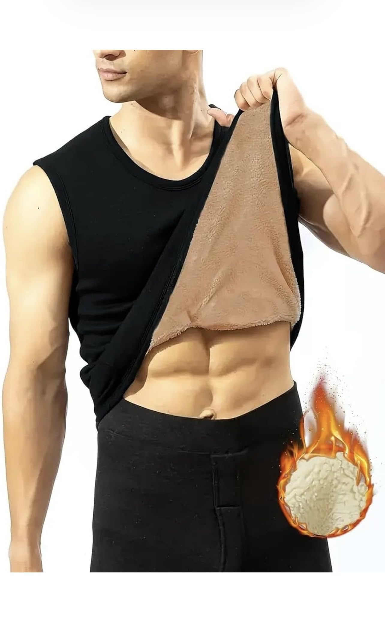 Perfect for Layering: Can be Worn Under Jackets or as a standalone top. Durable & Easy Care: Machine Washable and retains its Shape afte (in, Numeric, 38, Plus) Black - Image 4 thumbnail