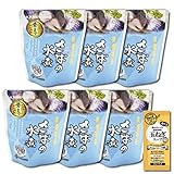 北海道産 さばの水煮 骨まで食べれる 120g×6袋 まとめ買いセット コラーゲン玉ねぎスープ1食付き