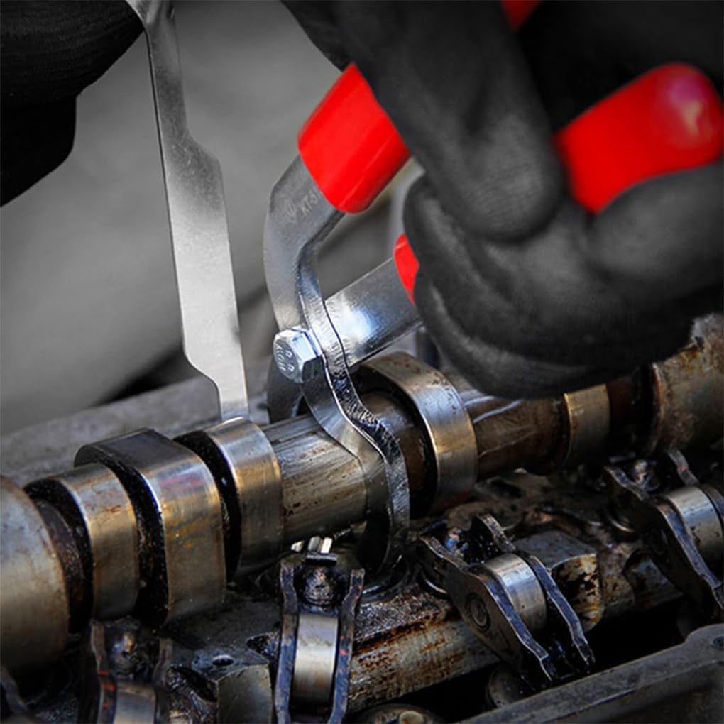 Pinze per la Regolazione delle valvole del Motore, Strumento Facile per la Regolazione delle valvole dell'auto per riparazioni e Manutenzione, Set di