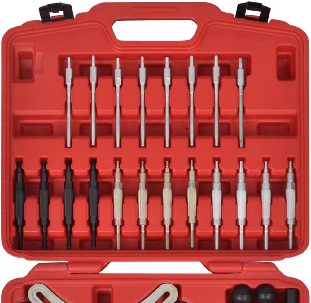 Kit 38 Pezzi Attrezzo Allineamento per Montaggio e lo Smontaggio della Frizione Kit di attrezzi Centraggio Frizione Autoregolante SAC in Valigetta