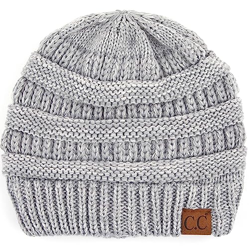 Image of Cambridge Select Thick Slouchy Knit Oversized Beanie Cap Hat