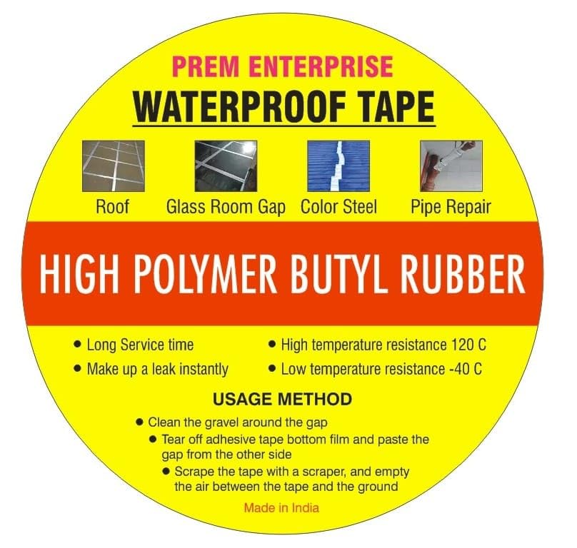 Premium Waterproof Rubber Tape, High Strength, Non-Staining, Permanently Adhesive, Self-Adhesive, Heat Resistant (B0D5R46C5Y) Amazon Price History, Amazon Price Tracker