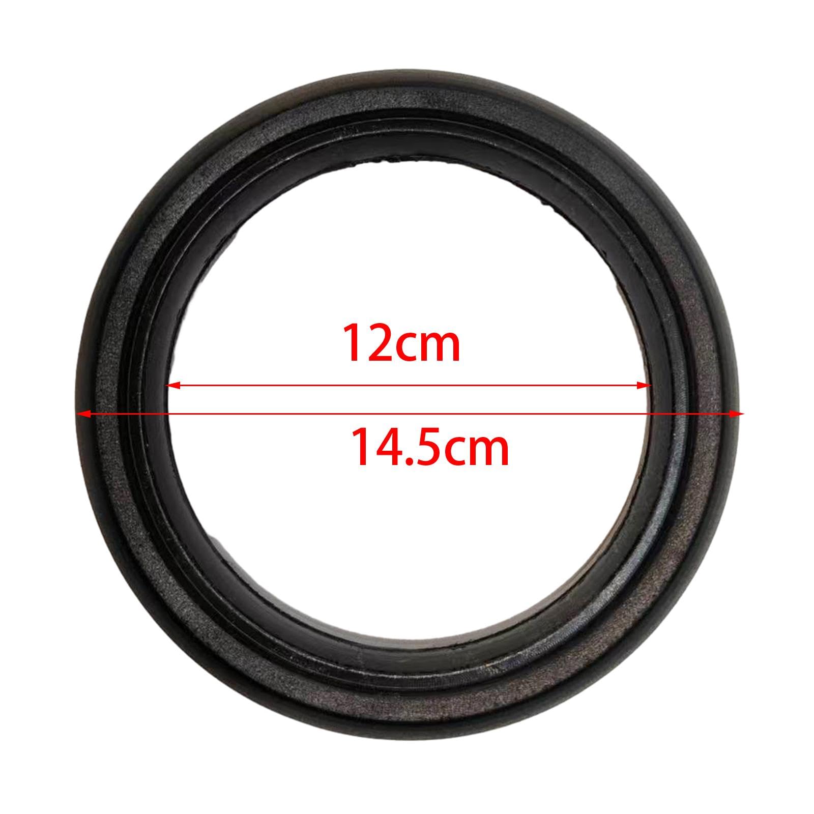 Replacement Rubber Tire for Stroller Wheel Trolley Kids Carriage Parts, 6 inch