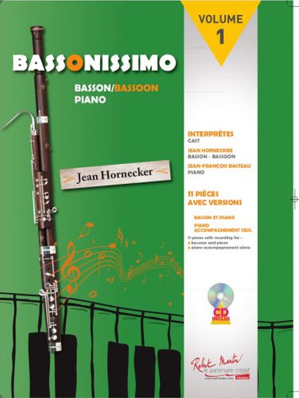 Bassonissimo --- basson et piano