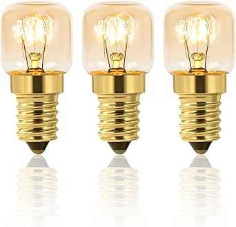 Backofenlampe E14 G45 2-tlg. - 300°C Hitzebeständig 230V Warmweiß