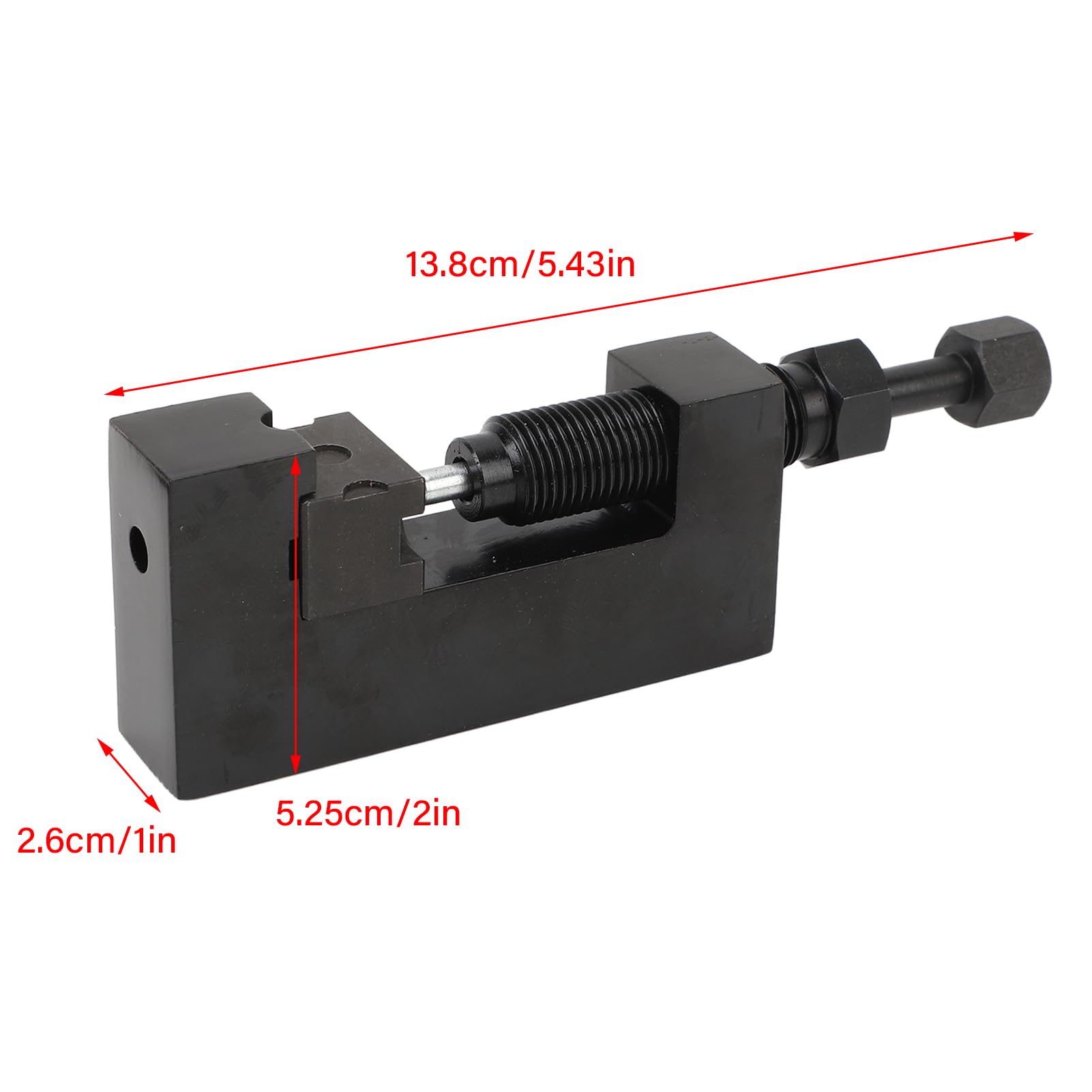 Spezzacatena in Acciaio per Carichi Pesanti, Set Professionale per Motocicli ATV 520 525 530 con Accessori per Pressatura e Smontaggio, Facile da Riporre