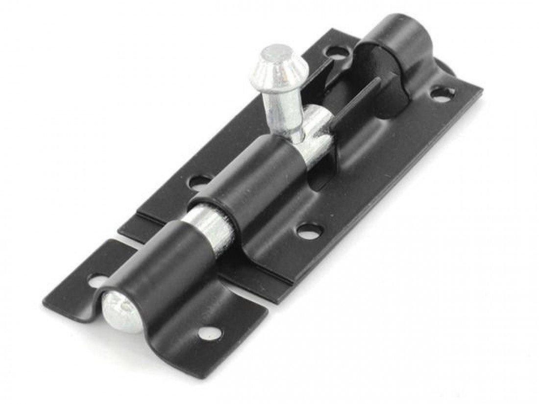 SEC Tower Bolt BLK 20CM S1584