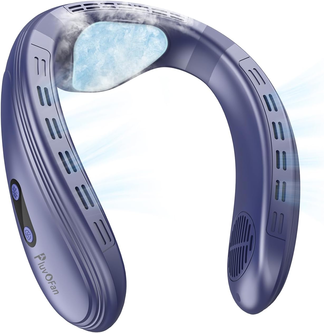 Neck Fan Back-Windy 6000mAh with Cooling Plate Bladeless Portable Quiet Air Conditioner Rechargeable Camping Essentials for Women Men Outdoor Activities Gardening Walking the Dogs(Royal Blue) Neck Fan Back-Windy 6000mAh with Cooling Plate Bladeless Portable Quiet Air Conditioner Rechargeable Camping Essentials for Women Men Outdoor Activities Gardening Walking the Dogs(Royal Blue)