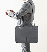 Vista 2 de LANDICI Laptop Bag Case 17 17.3 inch, Waterproof Computer Sleeve Cover Compatible with MacBook 17, 17-18 inch HP Acer Dell Lenovo ASUS Laptop, Slim