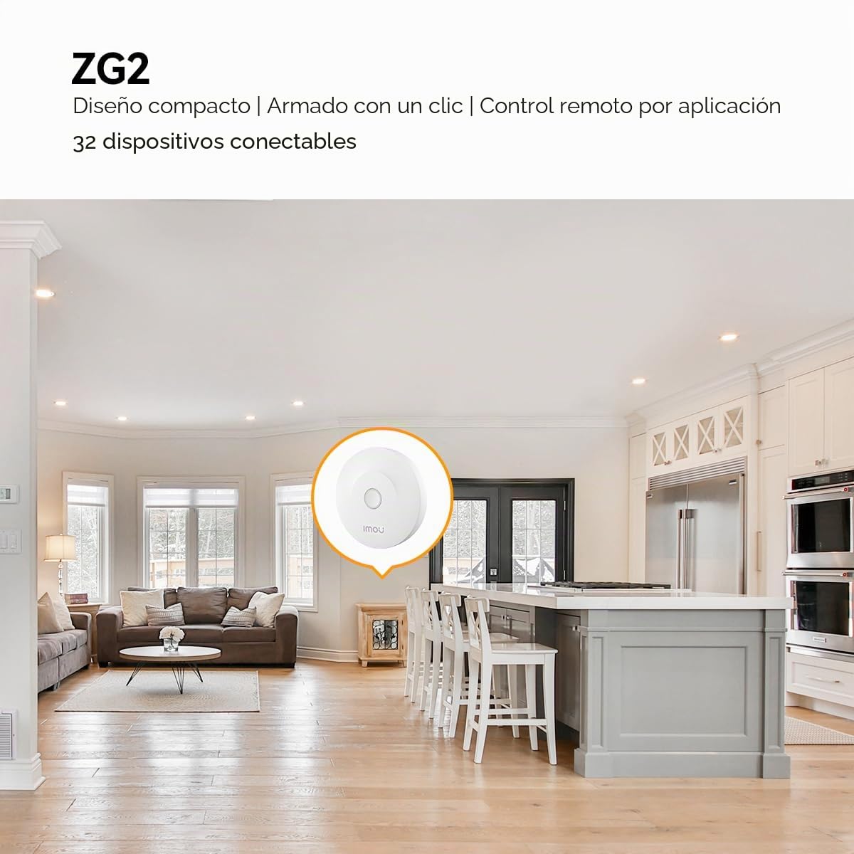 Imou Zigbee Smart Alarm Security Kit de Alarma Inteligente WiFi para Casa