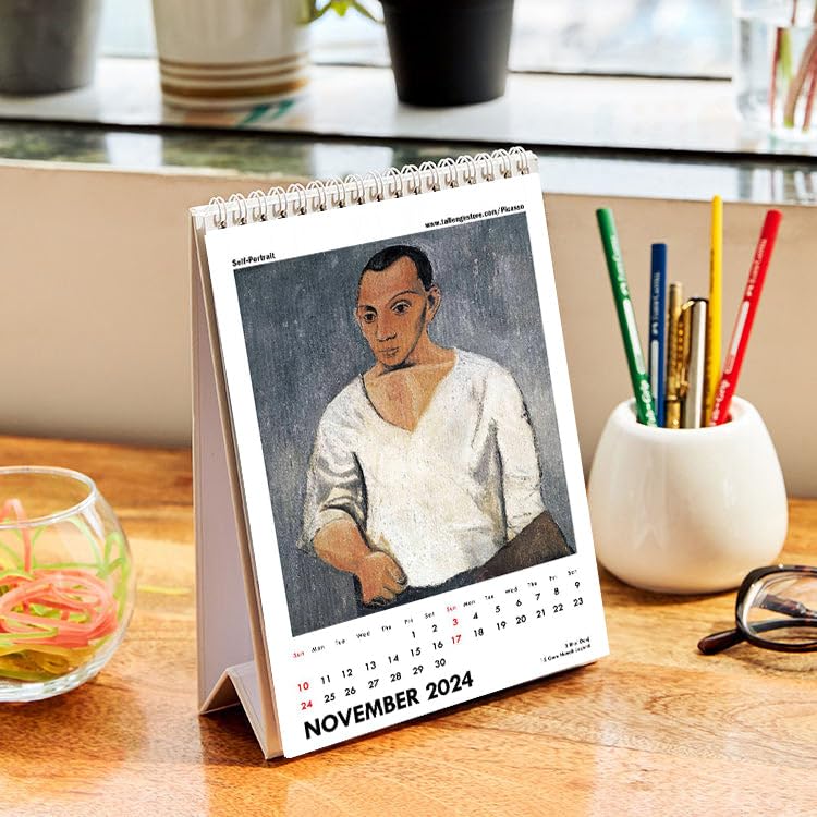 Image of Tallenge - Pablo Picasso - 2024 Wall Calendar - 12 x 17 Inches for Home & Office (Paper, Wall Calendar)