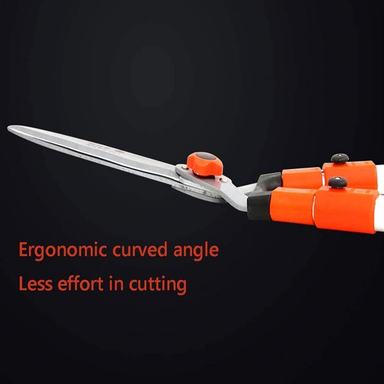 Garden Shears Telescoping Hedge Landscaping Rough Dead Tree Pruning Tool Ergonomic Handle Cutting Lopper Comfortable Save Effort