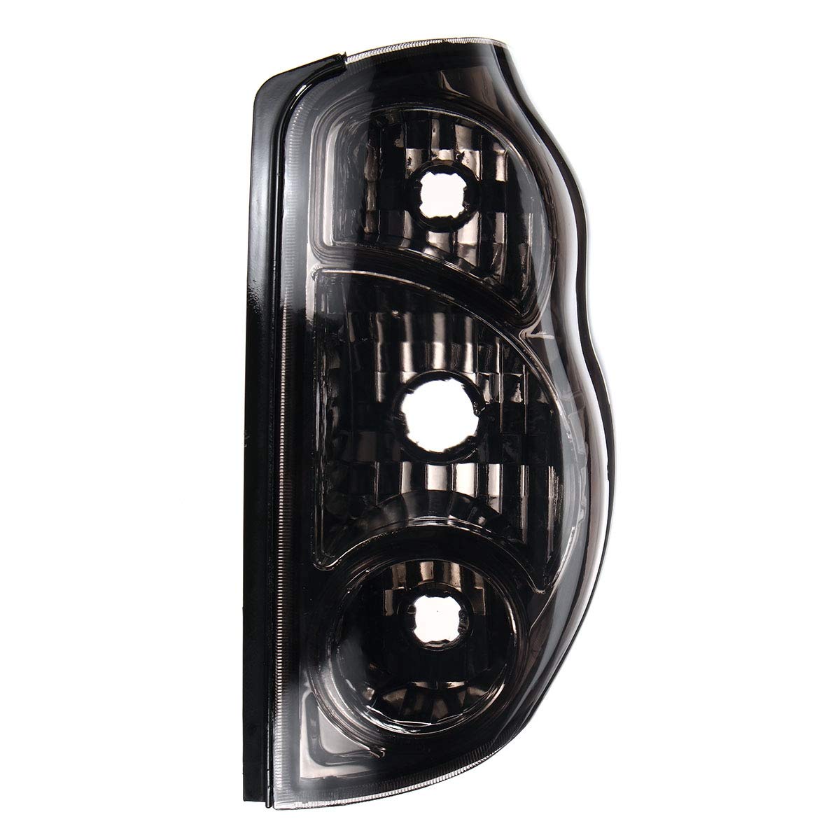 YONGYAO Luce Posteriore Freno Posteriore Sinistra/Destra Auto con Cablaggio Fumo Nero per Mitsubishi L200 2005-2016 - Sinistra