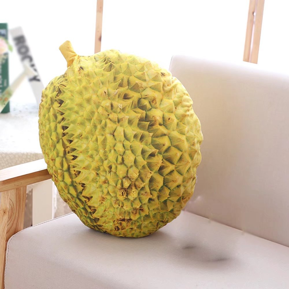 MAIKA HOME Fruit/vegetable pillow, durian (45 * 35CM), fabric soft