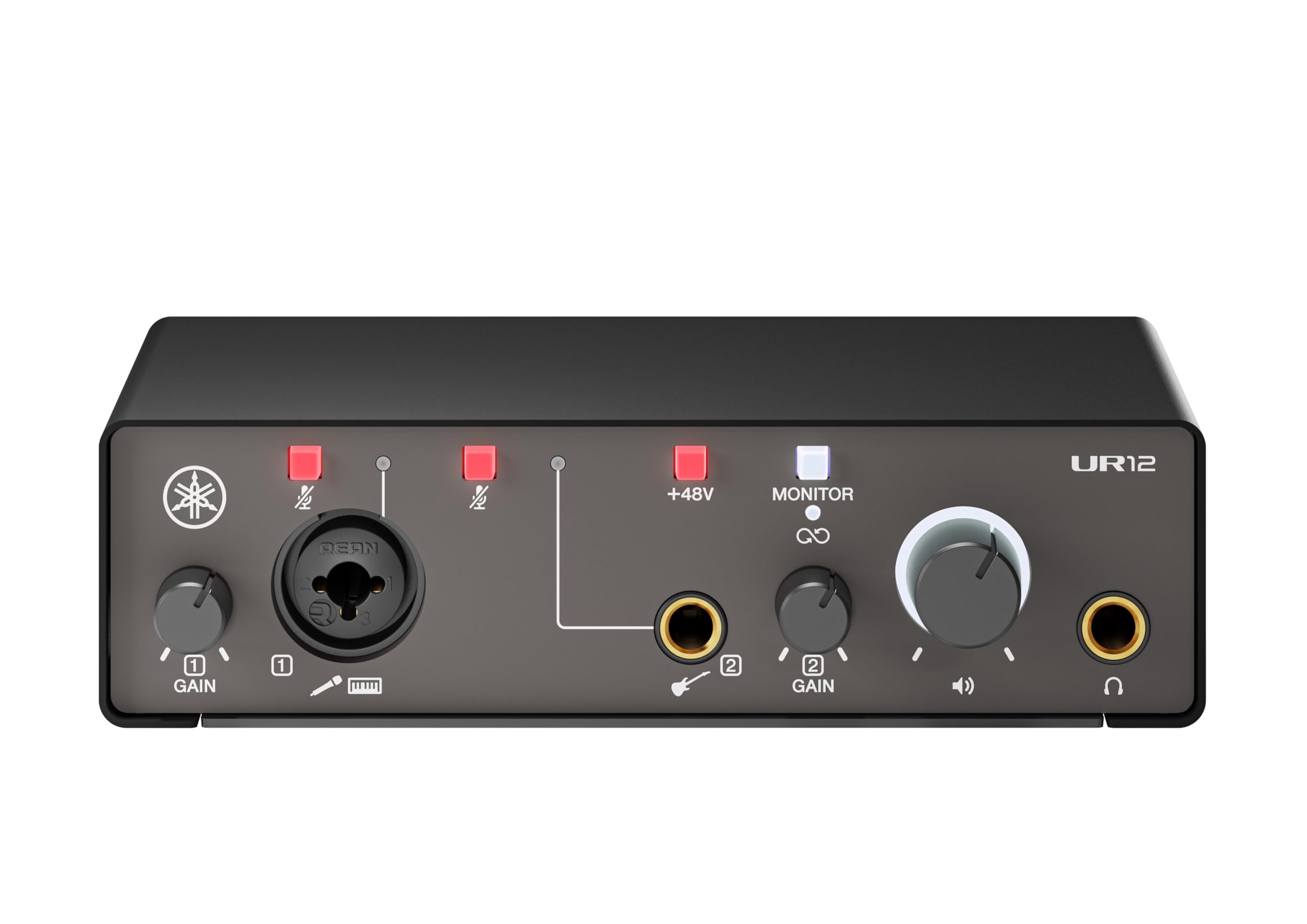Yamaha 2-in/2-out USB-C Audio Interface with 24-bit/192kHz Support