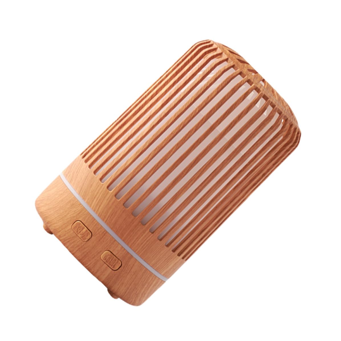Diffuseur d'huiles essentielles pour bureau humidificateur bois ajouré