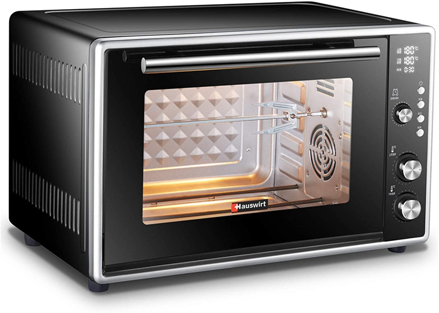 Forno Solo Forno A Microonde in Silver Tact Forno Elettrico Singolo Incorporato - Fornello Alogeno A Convezione Premium in Acciaio Inossidabile Ideale per Arrostire, Cuocere Utile