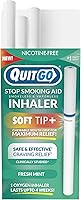 Vista 2 de QuitGo Inhalador sin humo de punta suave sin vapor, 100% natural, sin nicotina para reemplazo de hábitos de apoyo oral cuando quieres dejar de fumar