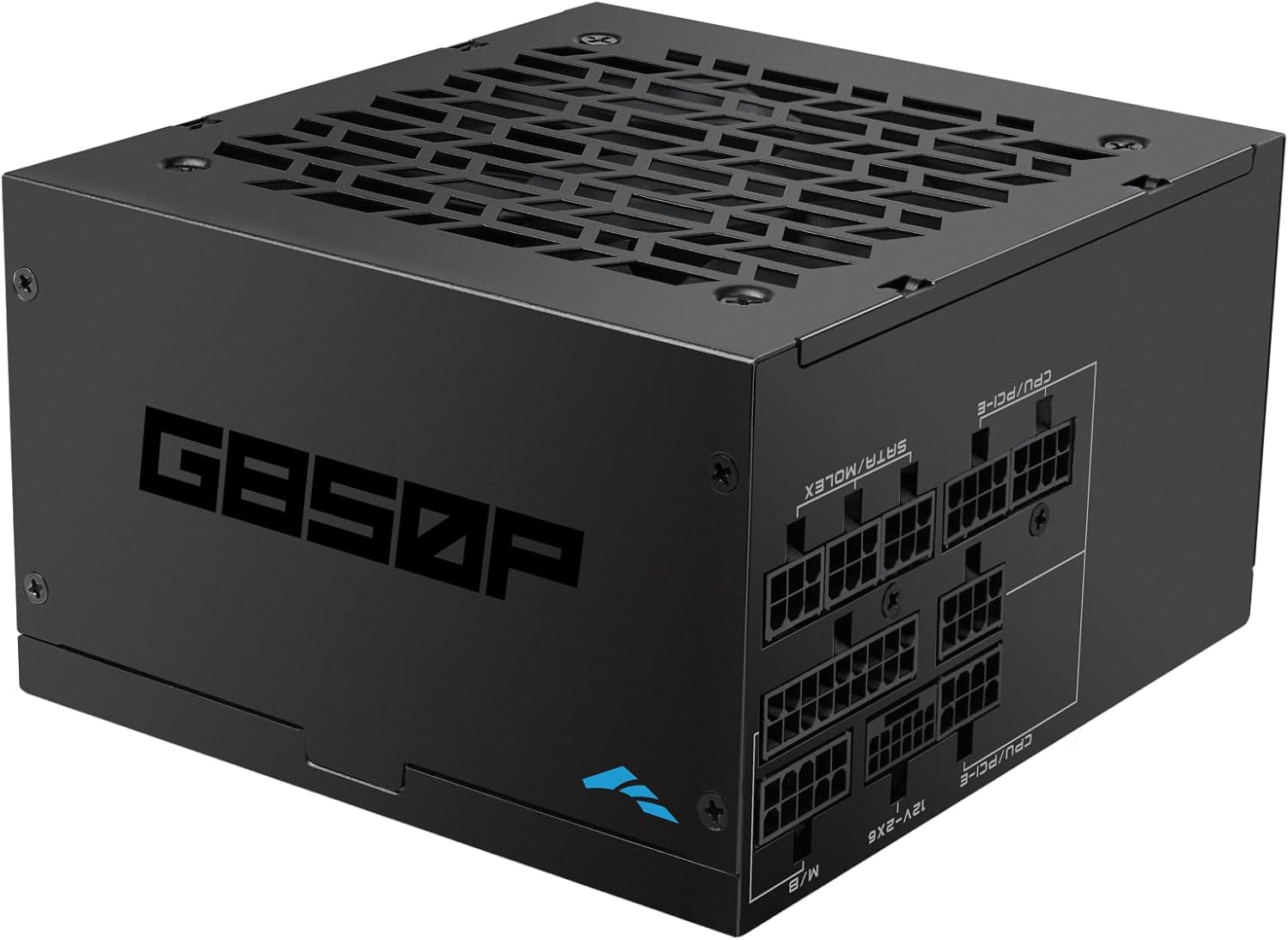 SAMA Black 850W Power Supply - Fully Modular 80 Plus Gold Certified ATX 3.1 & PCIE 5.1 Compliant Power Supply, Supports RTX 30/40 Series GPUs
