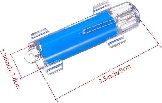 LED Underwater Fishing Light, 2PCS Deep Drop LED Light Attractants, IP68 Waterproof Flashing Attractive Bait Lure Lamp,4000+ Hours Lifespan