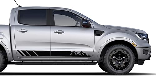 Miniatura 1 de Calcomanías gráficas de rayas de montaña compatibles con Ford Ranger All Generations (185B)