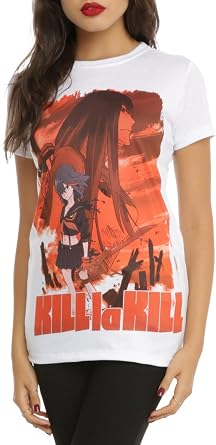Kill La Kill Ryuko Girls T-Shirt Size 