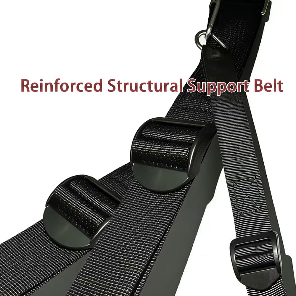 Adjustable Nylon Soft Rope Sex Swing Handcuffs Extra Wide seat Cushion 300lbs Weight Capacity Suitable for Every Door Purple.