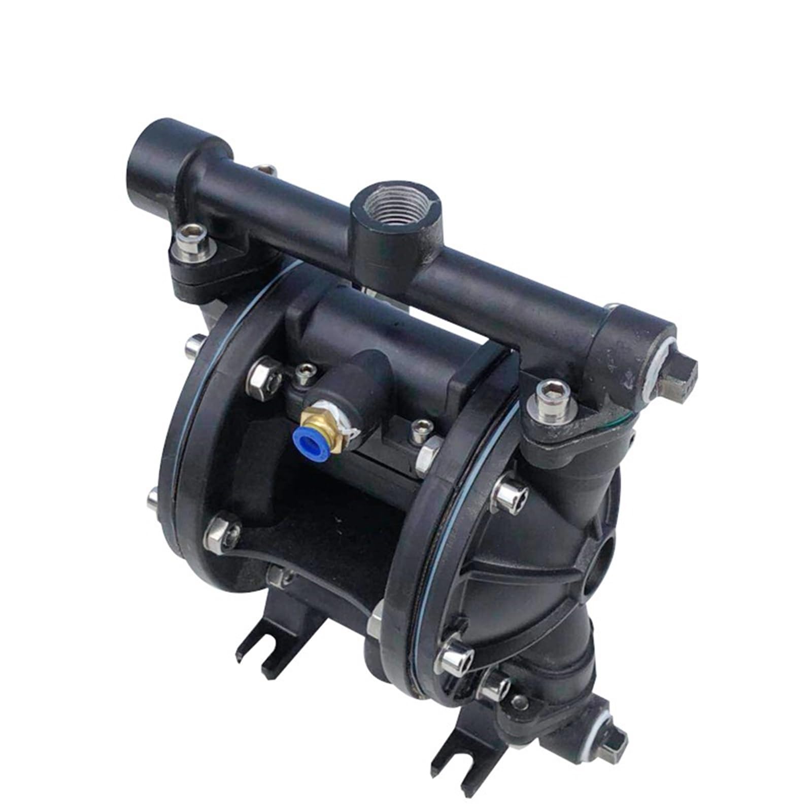 Diaphragm Pump, Aluminum Pneumatic Diaphragm Pump Waste Transfer for Industrial Liquid and Sludge Handling