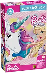 Quebra-cabeça 60 peças Barbie - Grow