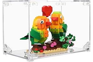 Acrylic Display Case for Lego Lovebirds: Preserve Your Heartfelt Creation