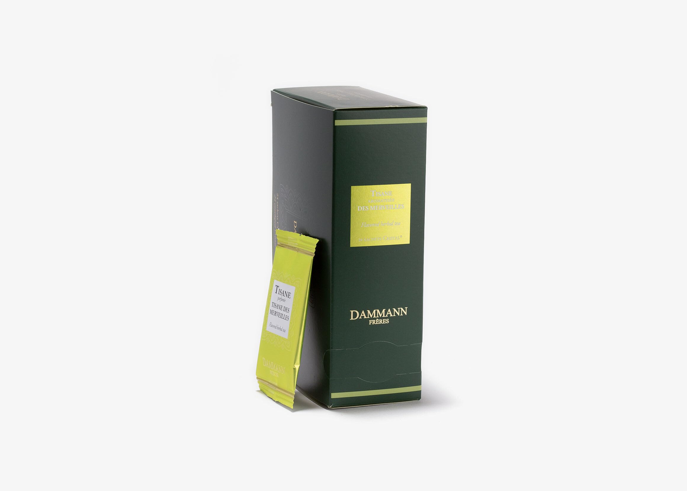 Tisane des Merveilles de Dammann Frères 24 sachets Cristal suremballés