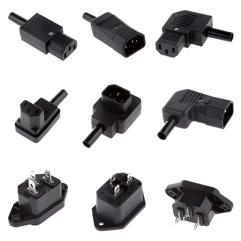IEC C13 Inline Female 10A 250V Socket Plug Connector Adapter Power Outlet-picture-20