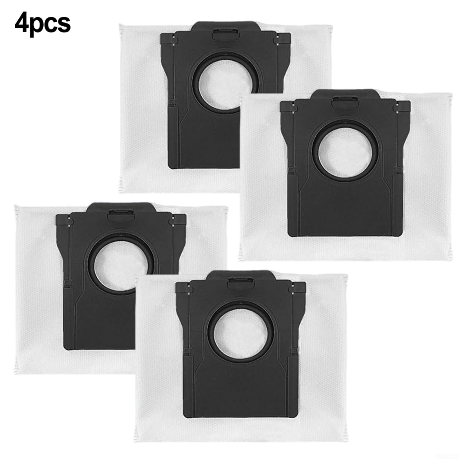 Lot de 20 sacs d'aspirateur de rechange pour aspirateur robot Dreame D20 Plus, grande capacité, station de vidange automatique, fibres Meltblown et tissu non tissé, capture 99,97 % de poussière fine