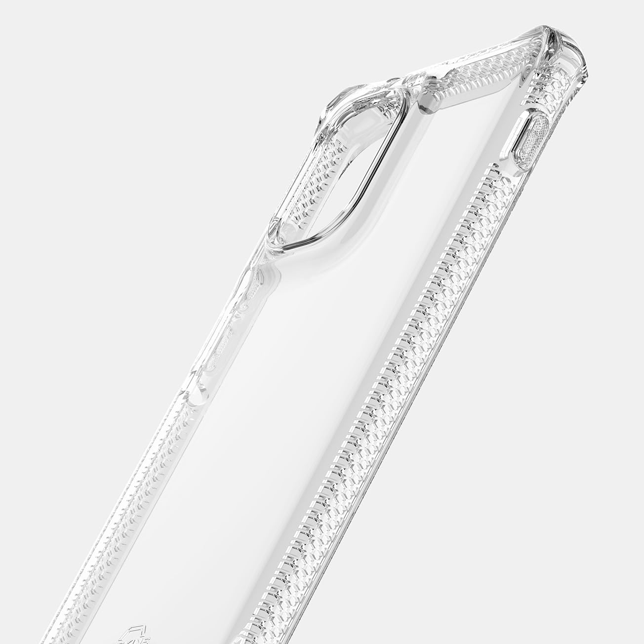 ITSKINS Spectrum R // Clear for Motorola Edge (2024) - Ultra Hybrid Case Designed, Anti-Yellowing and Protective Military Shockproof Cover, Slim Clear Phone Case - Transparent