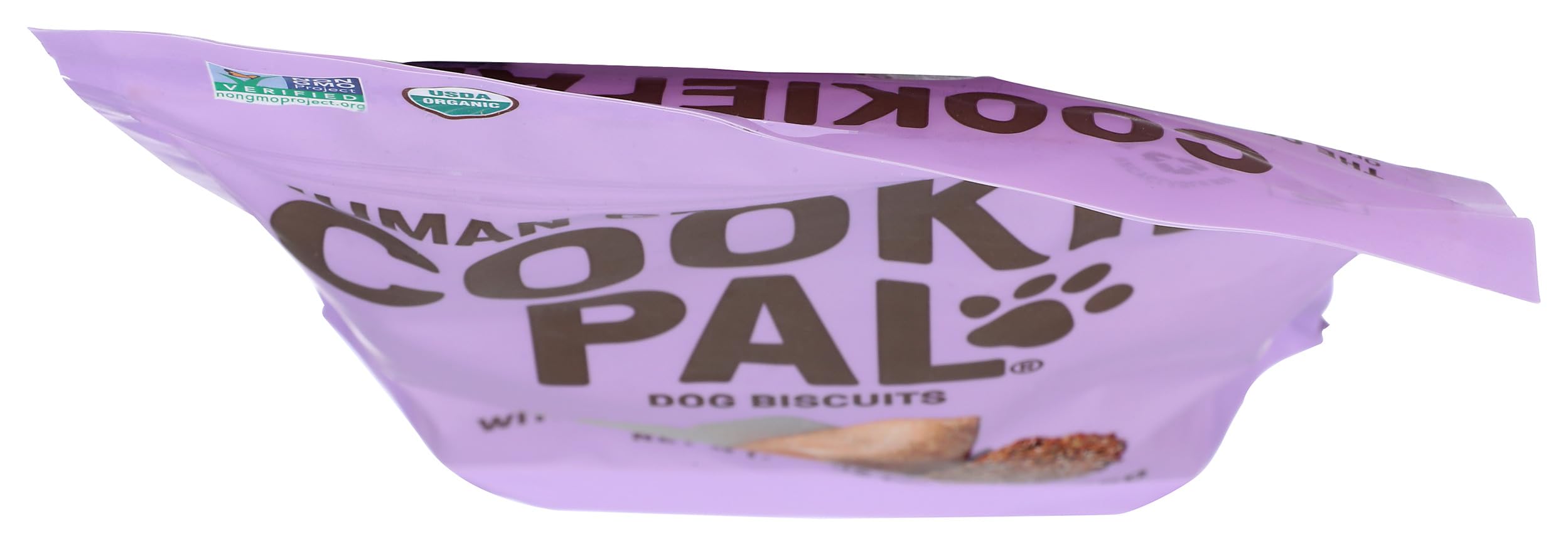CookiePal Organic Sweet Potato Flaxseed Dog Treats, 10 OZ thumbnail 3