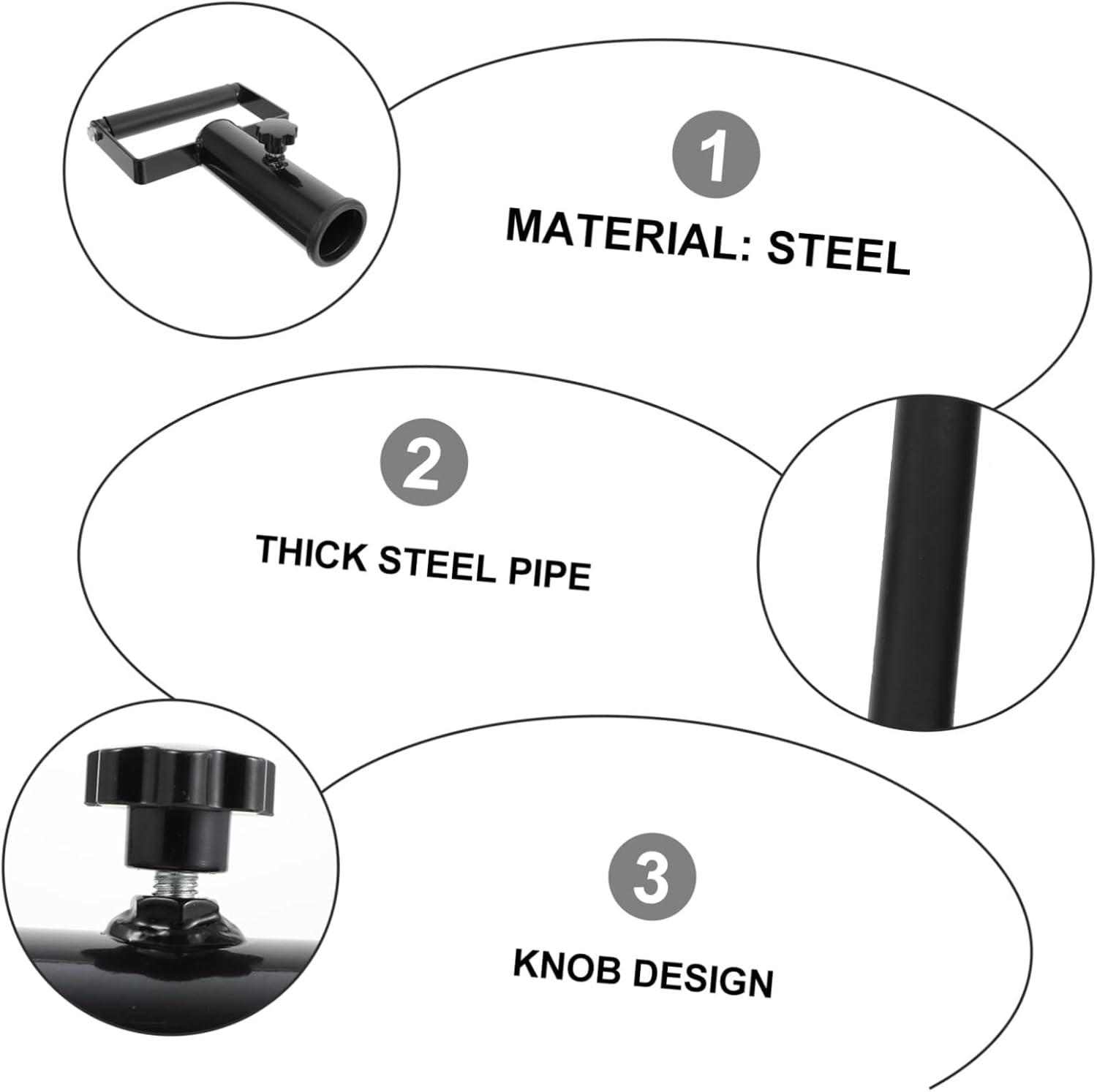 1pc Bar Row Handle Attachment Grip for Shoulder and Back Muscle Training for Home and Professional Gym Workouts