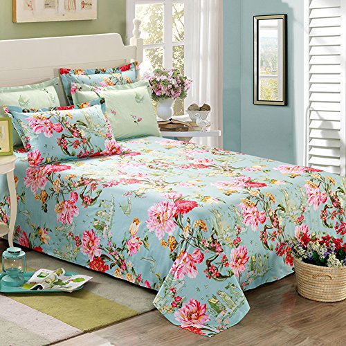 Feuilles de dortoir étudiant en coton 200x230cm pour chambre universitaire