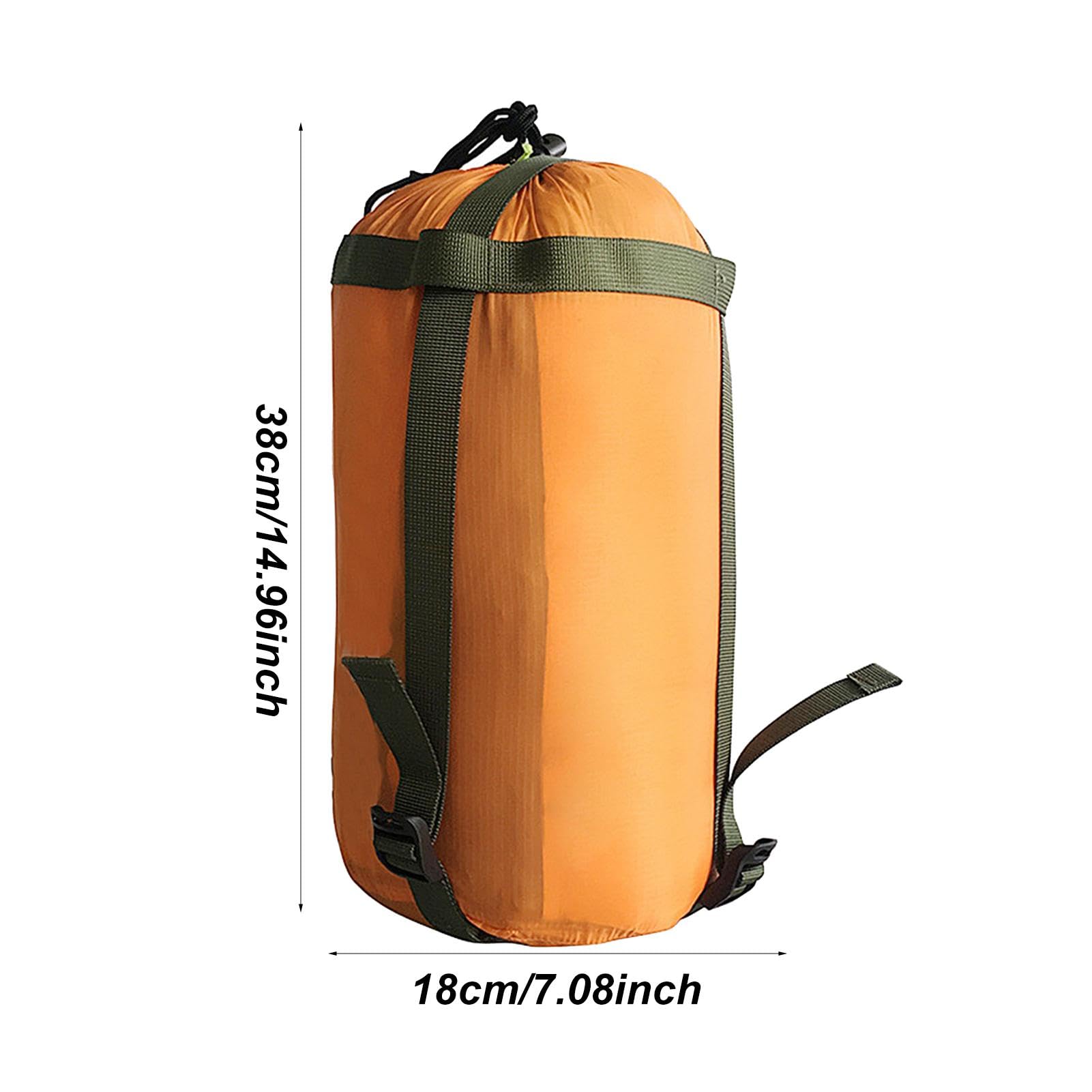 Tuxxjzm Schlafsack-Kompressionsbeutel – Leichtes Nylon-Camping-Aufbewahrungssack, Für Reisen & Wandern