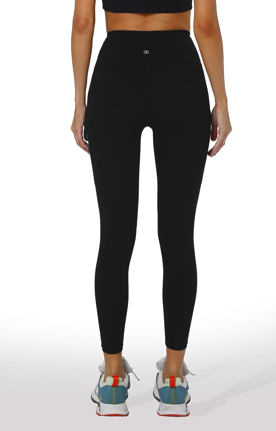 Buttery Soft Tummy Control Workout Leggings with Pockets for Women High Waisted Athletic Yoga Pants - Image 3