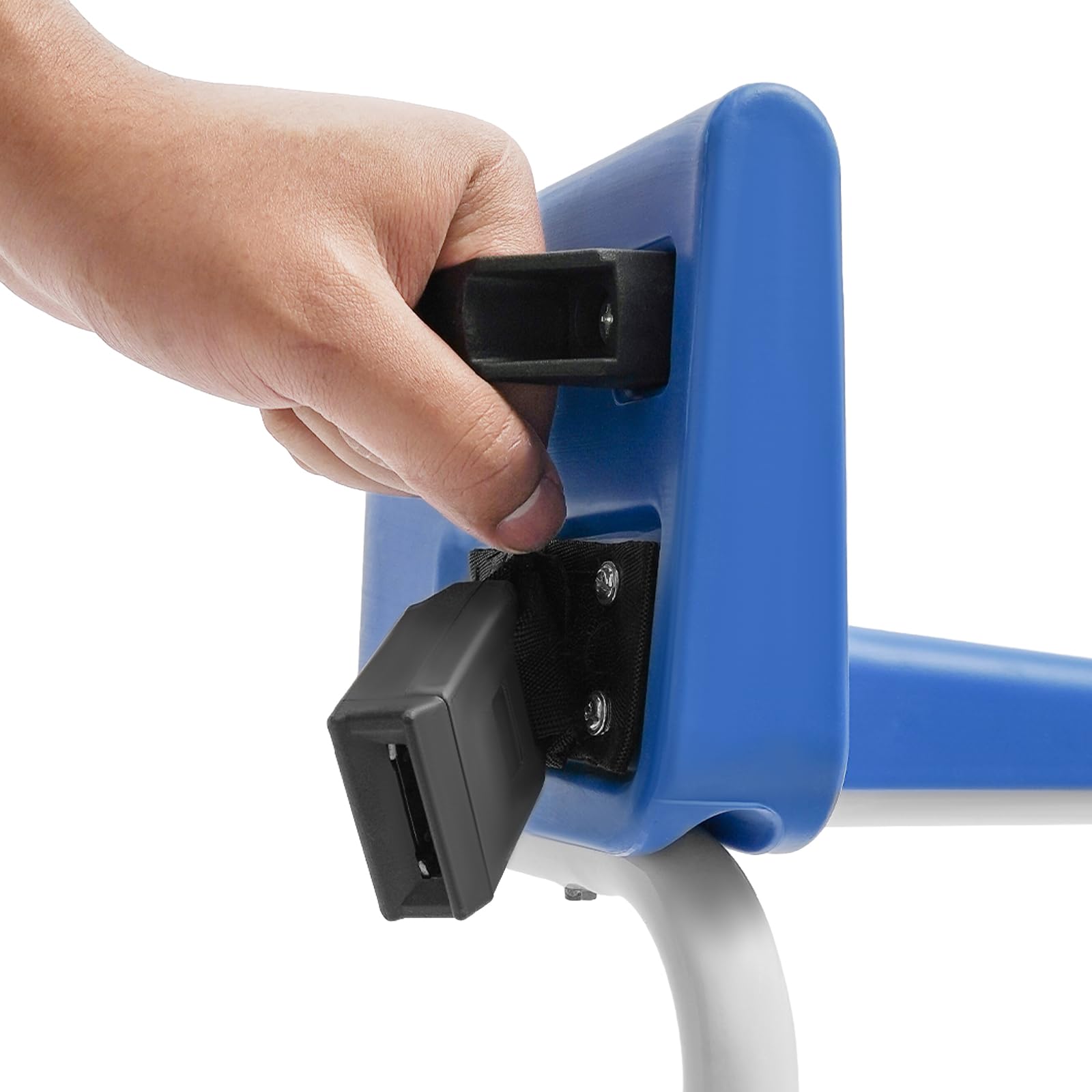 Silla de transferencia para pacientes, multiusos, con respaldo, capacidad de carga máxima de 90kg /120kg /120kg, para ancianos, mujeres embarazadas (Modelo 2)