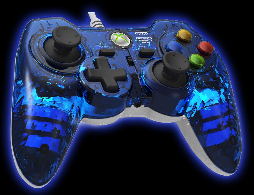 HORI Xbox 360 Gem Pad EX - Ruby Red