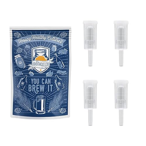 Fermentaholics Airlock 4 Pack – Brewing & Fermentation Airlocks –